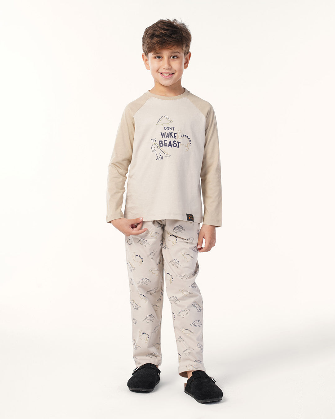 بيجاما بنطلون قطن دينصورات