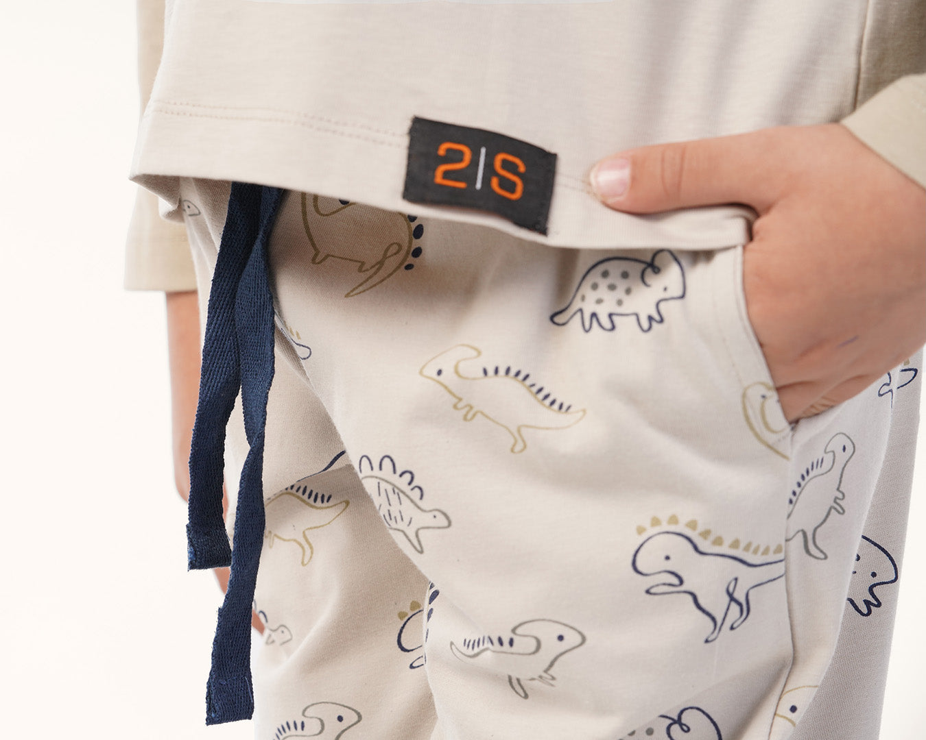 بيجاما بنطلون قطن دينصورات