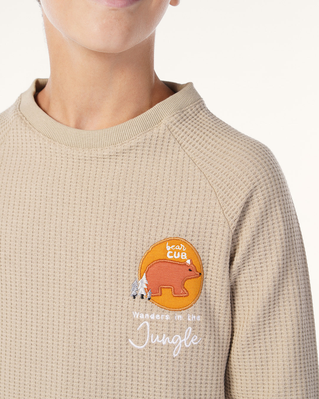 بيجاما بنطلون جاكاردو توب كُم طويل حكايات الغابه