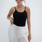 Wrinkled Women's Trousers