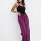 Wrinkled Women's Trousers
