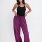 Wrinkled Women's Trousers