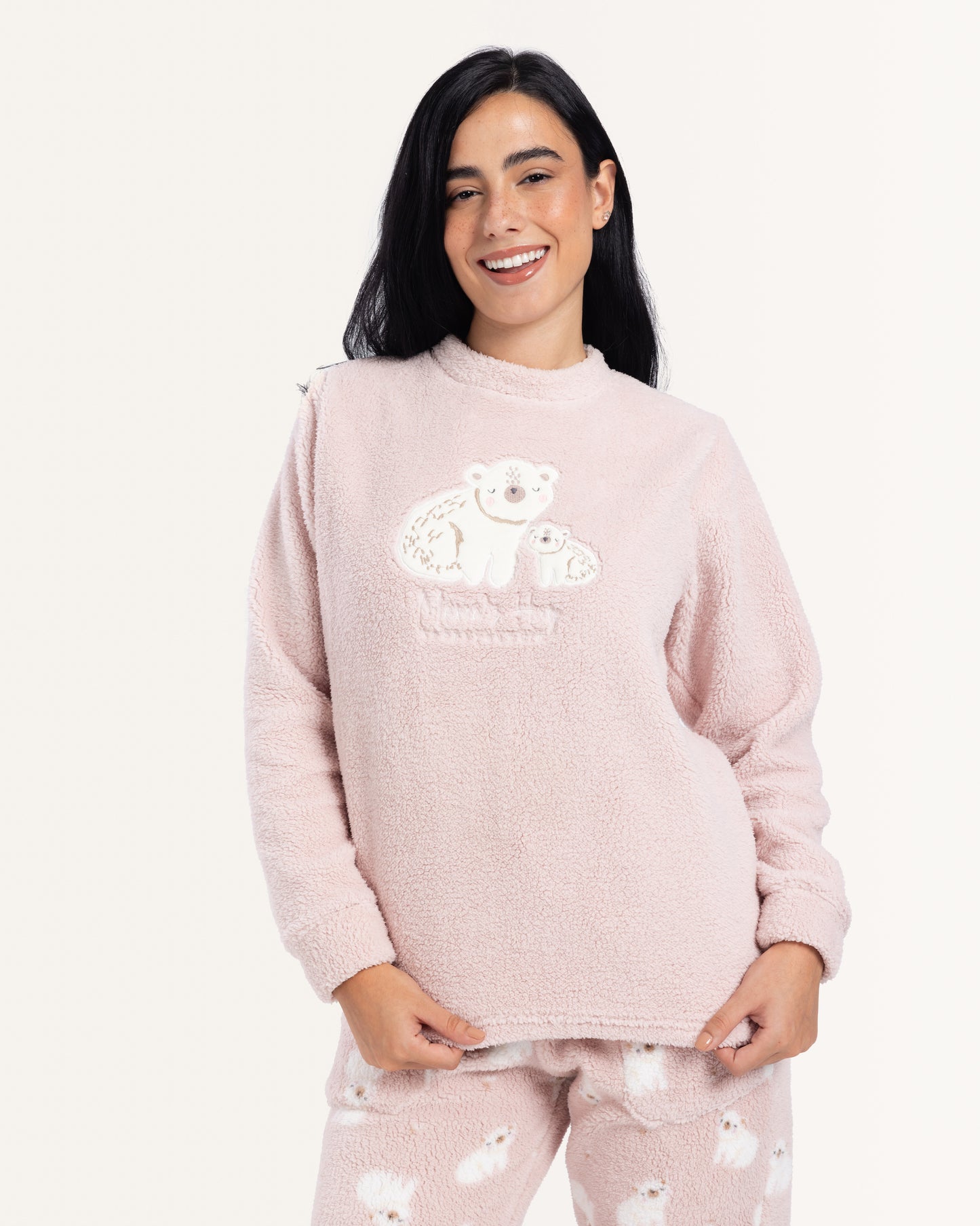 Baby Pink Bear Pajamas