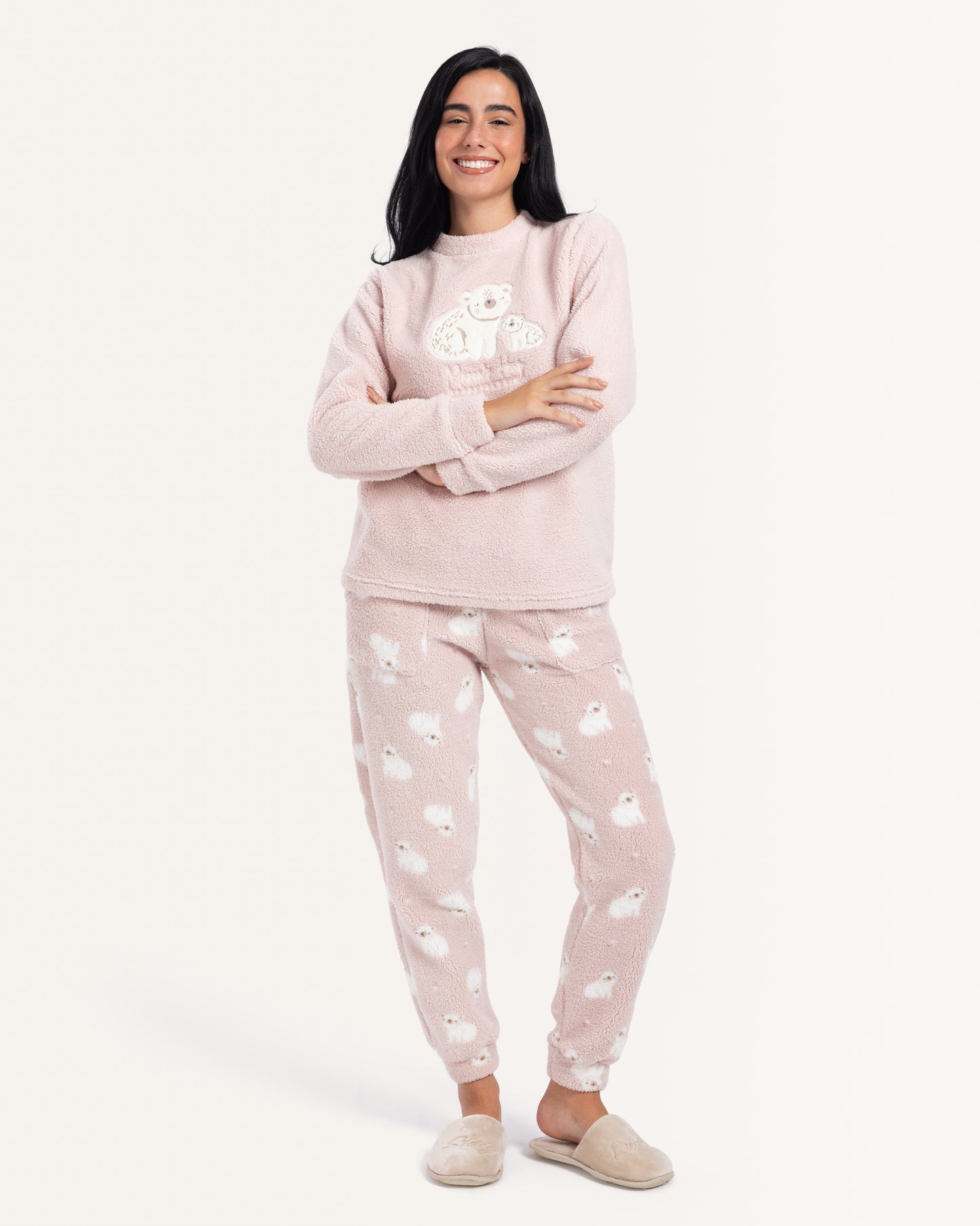Baby Pink Bear Pajamas