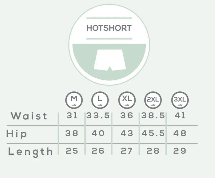 هوت شورت حريمي مطبوع باك2