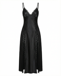 Yy est un longing chemise de sommeil ouvert des deux côtés