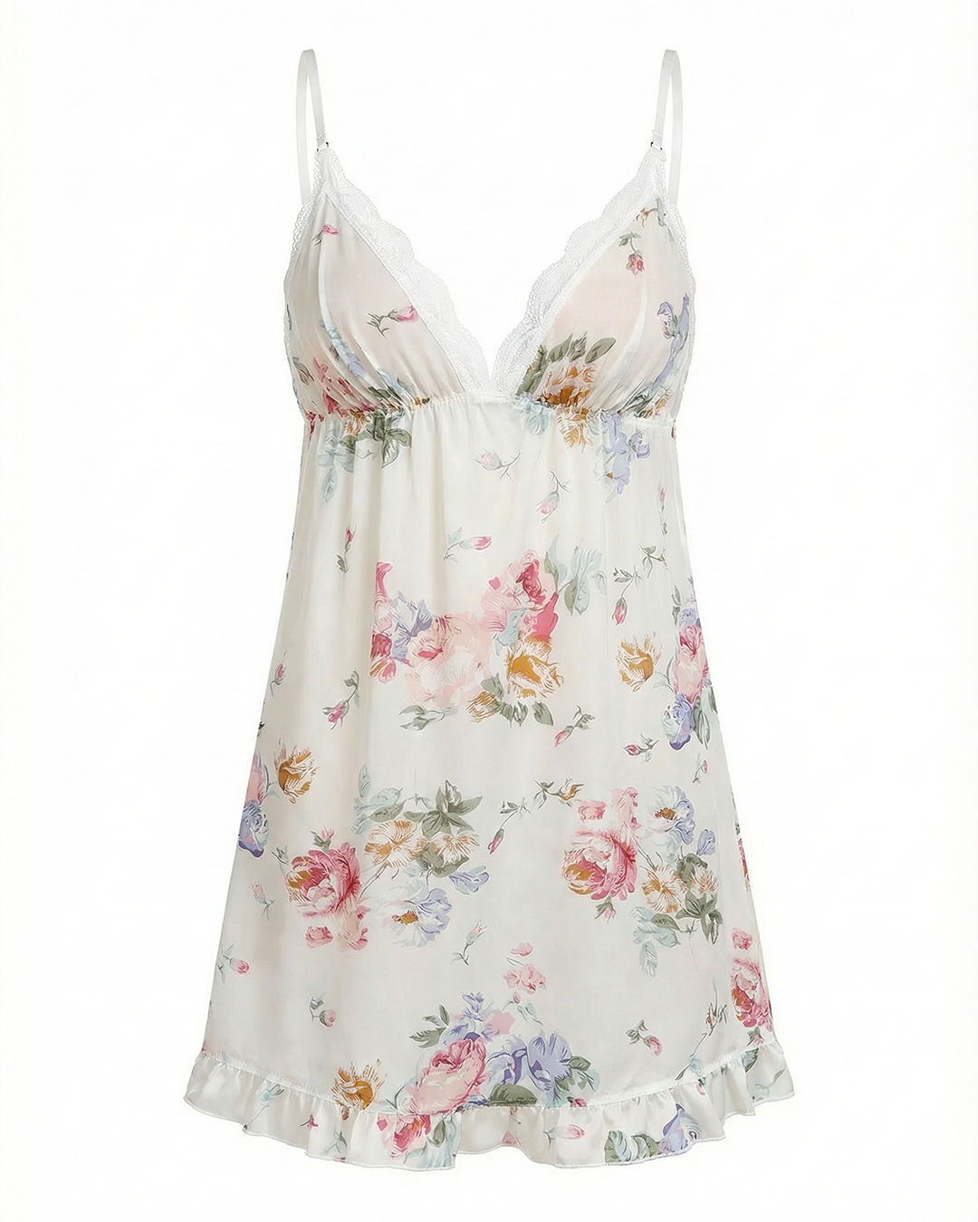 Ensample de Chemises et Roses Imprimées Panti