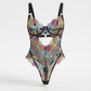 BS une Chemise en Dentelle Transparent Coeur Ouelf