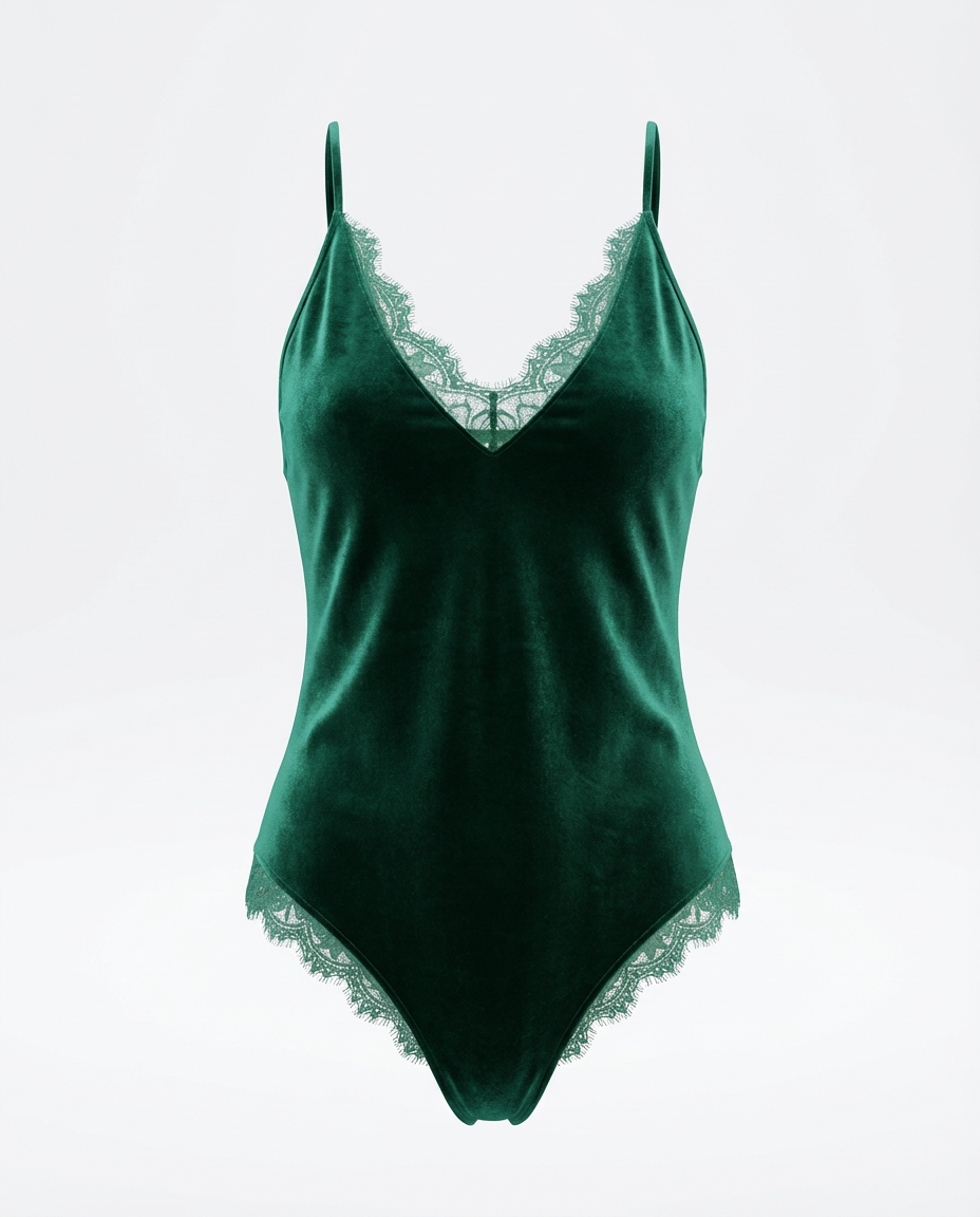 Bodysuit women's lingerie with lace