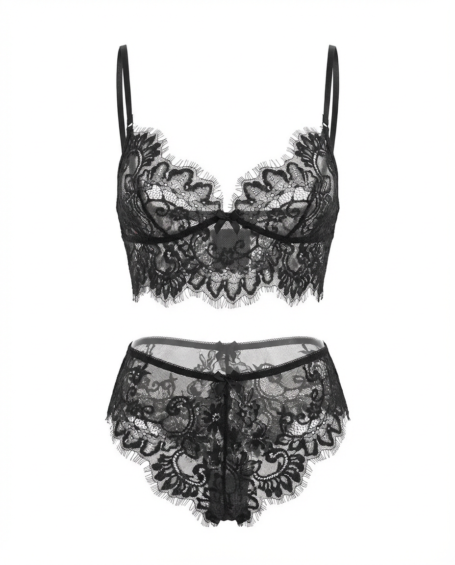 YYطقم لانجيري قطعتين بكيني منفصلين