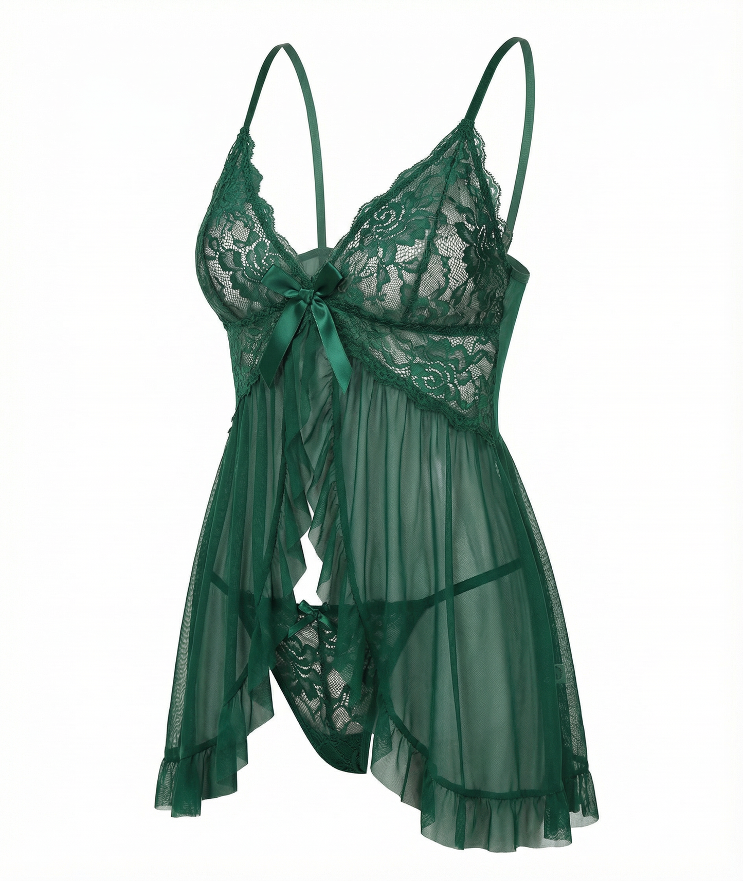 BD Lingerie A Mis Un Southien-Gorge Ouvert de L'Mam Deux Pièces