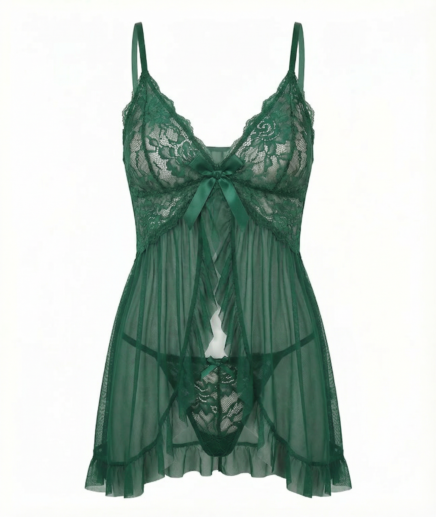 BD Lingerie A Mis Un Southien-Gorge Ouvert de L'Mam Deux Pièces