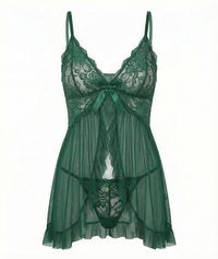 BD Lingerie A Mis Un Southien-Gorge Ouvert de L'Mam Deux Pièces