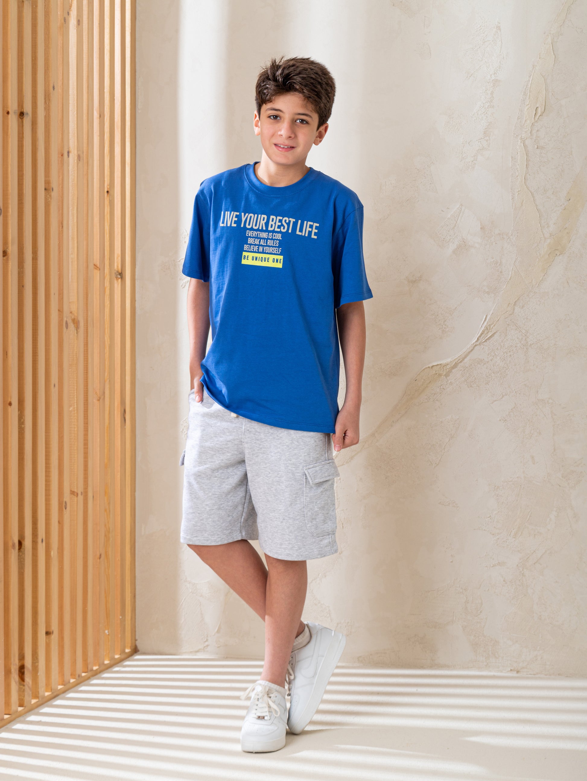 Live Your Best Life بيجاما اولادي