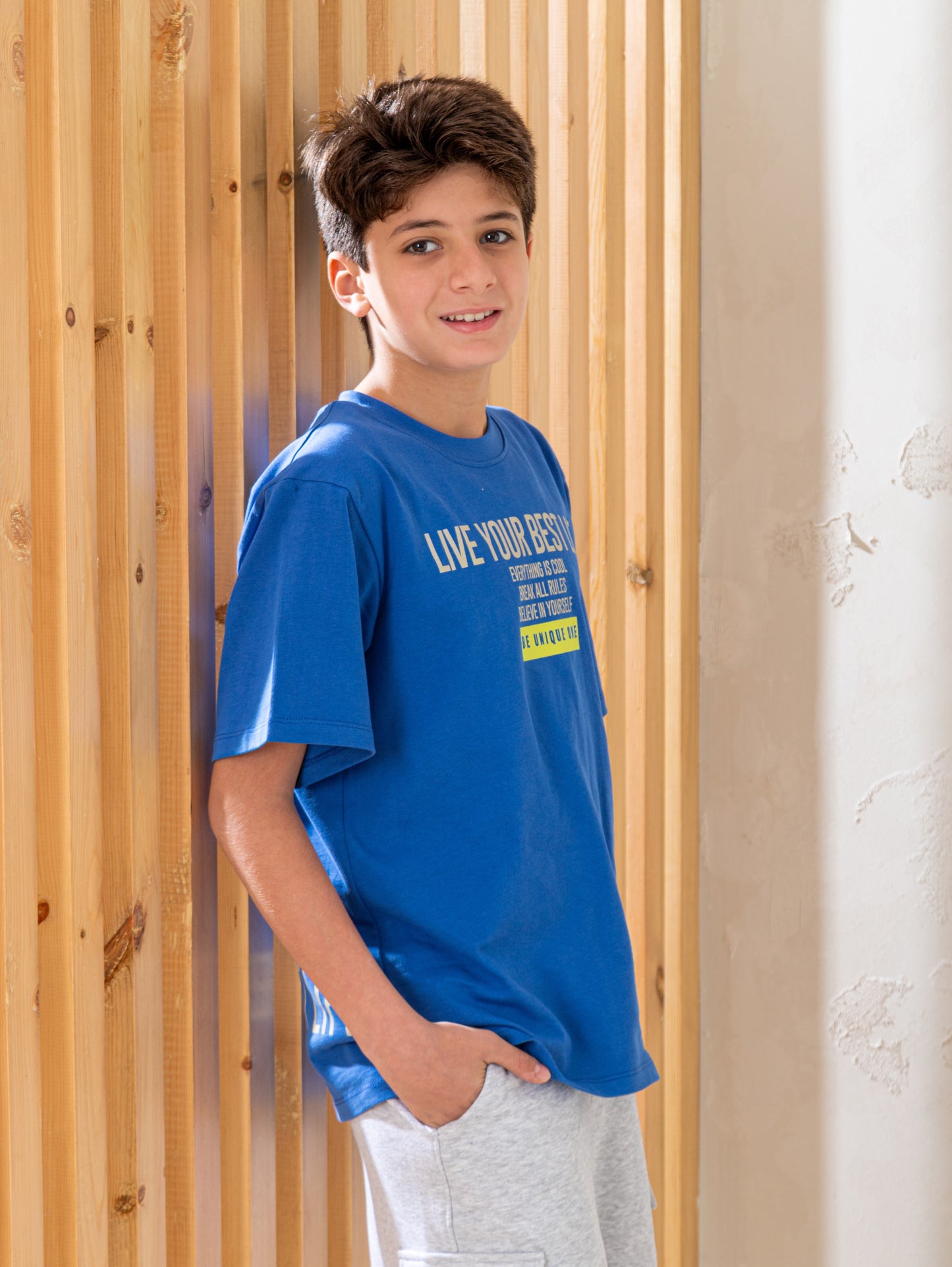 Live Your Best Life بيجاما اولادي