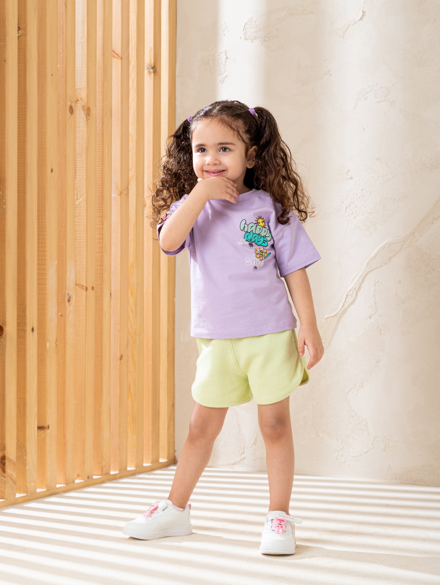 Happy days NB بيجاما بناتي