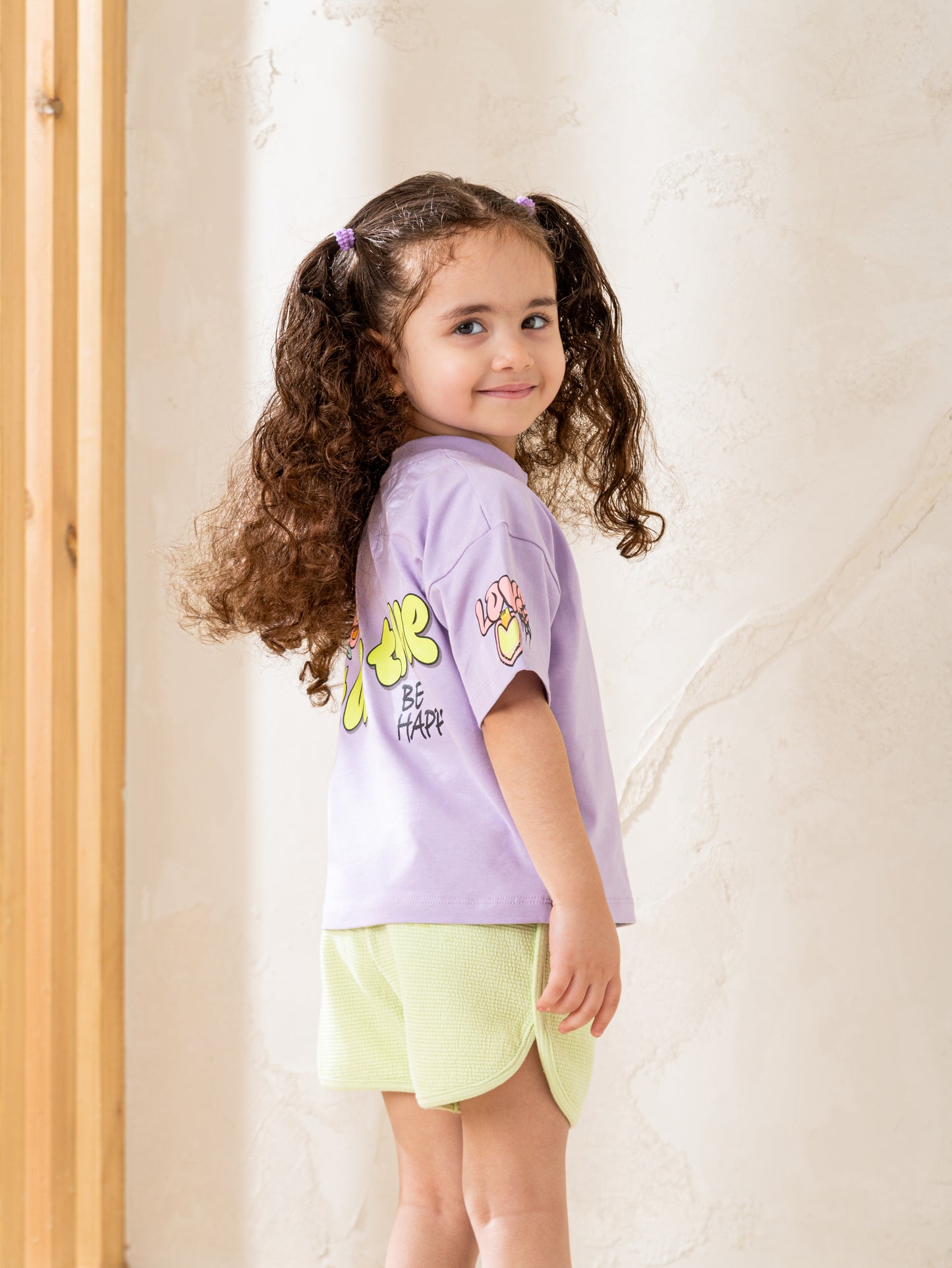 Happy days NB بيجاما بناتي