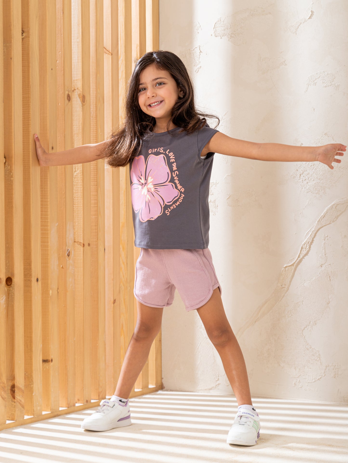 Big Big Flower بيجاما بناتي