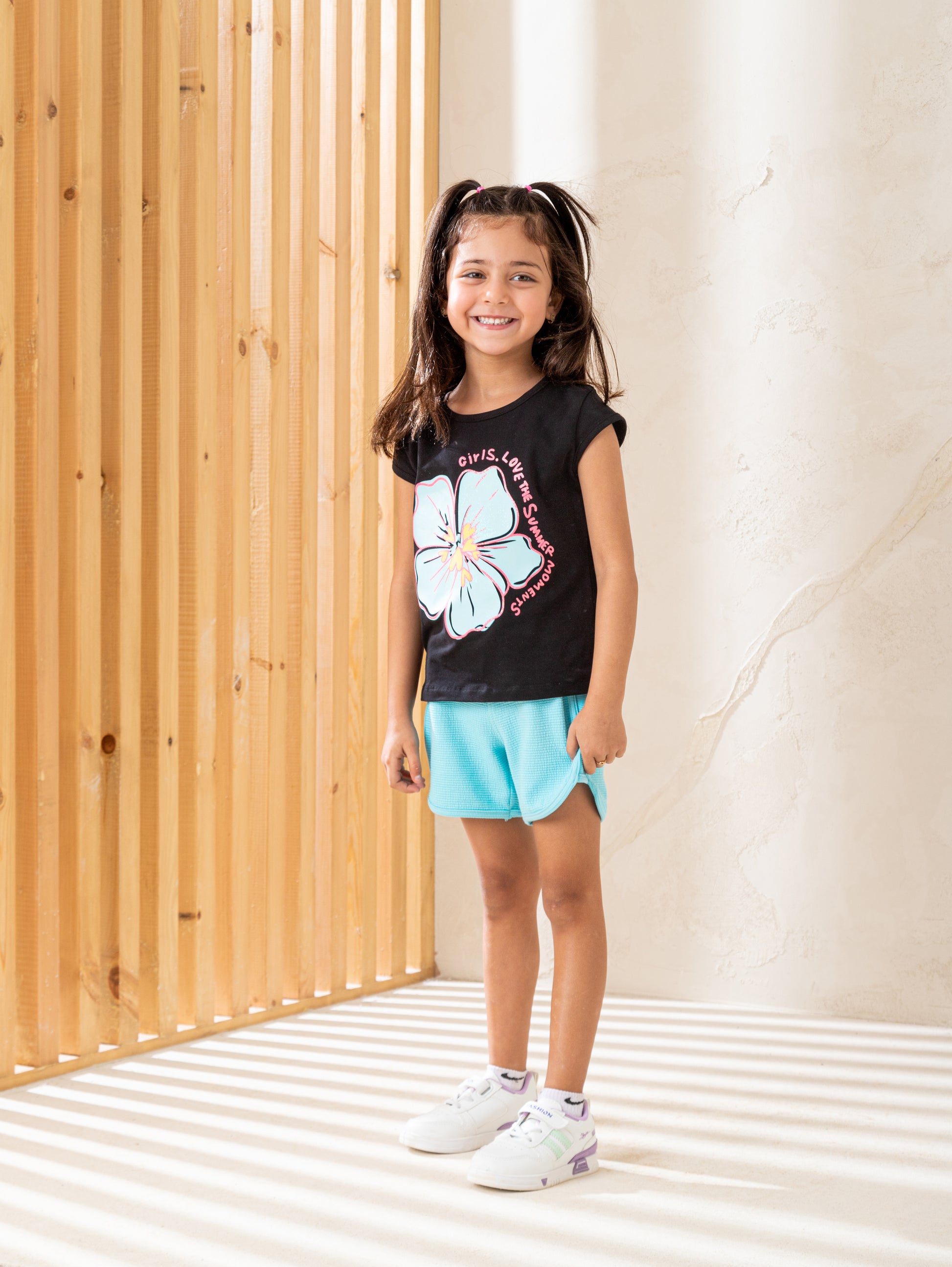 Big Big Flower بيجاما بناتي