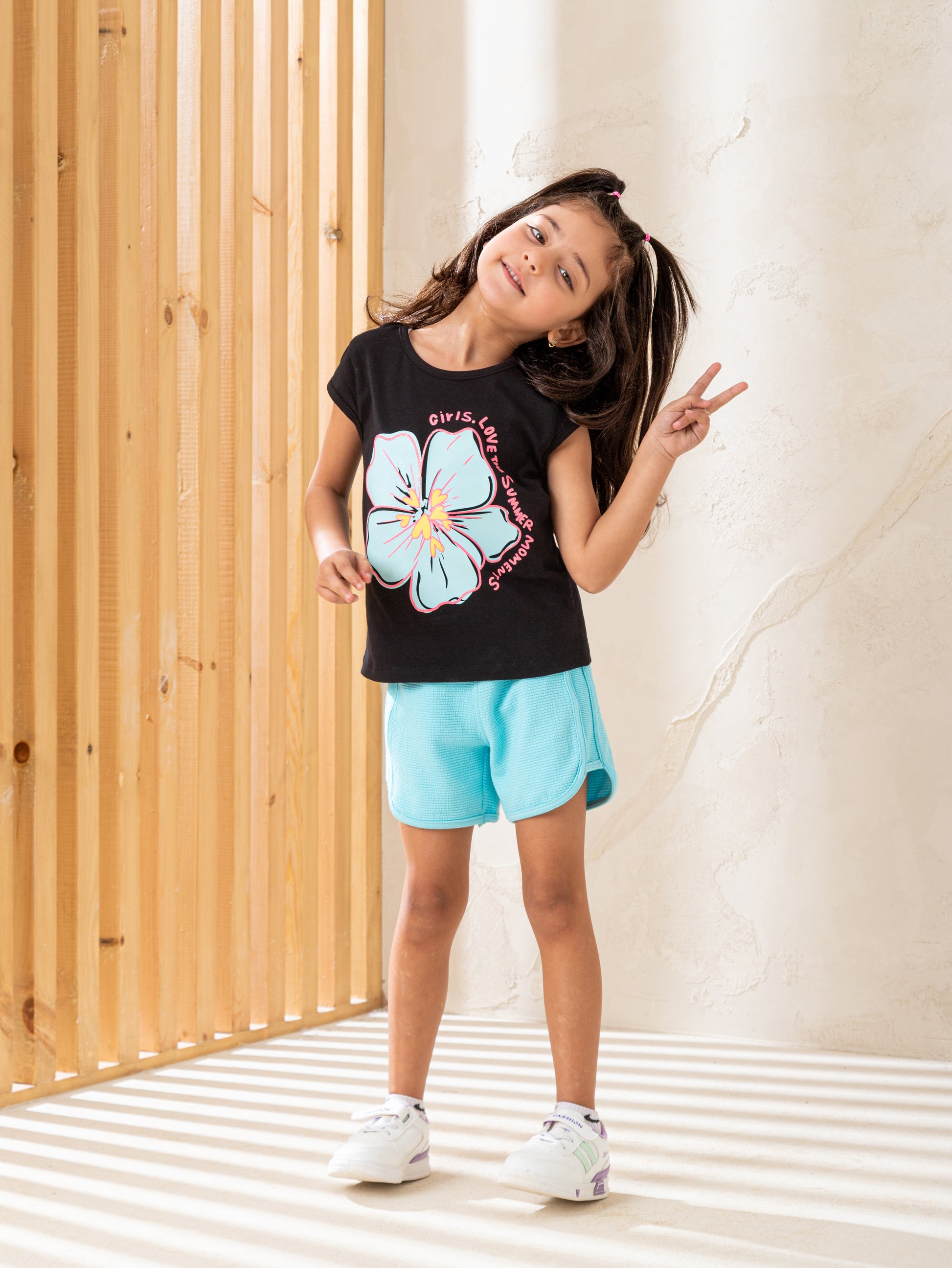 Big Big Flower بيجاما بناتي