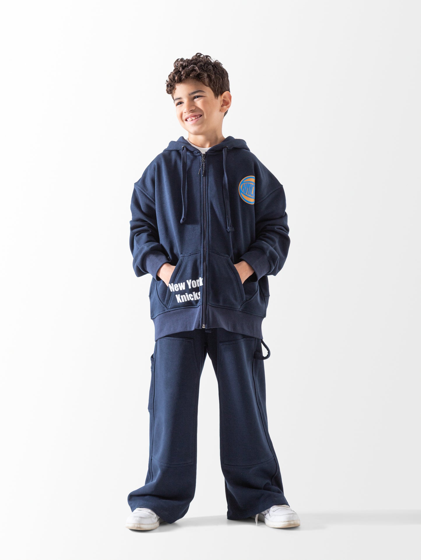 طقم كيدز اولادى خريفى نيويورك نيكس 3