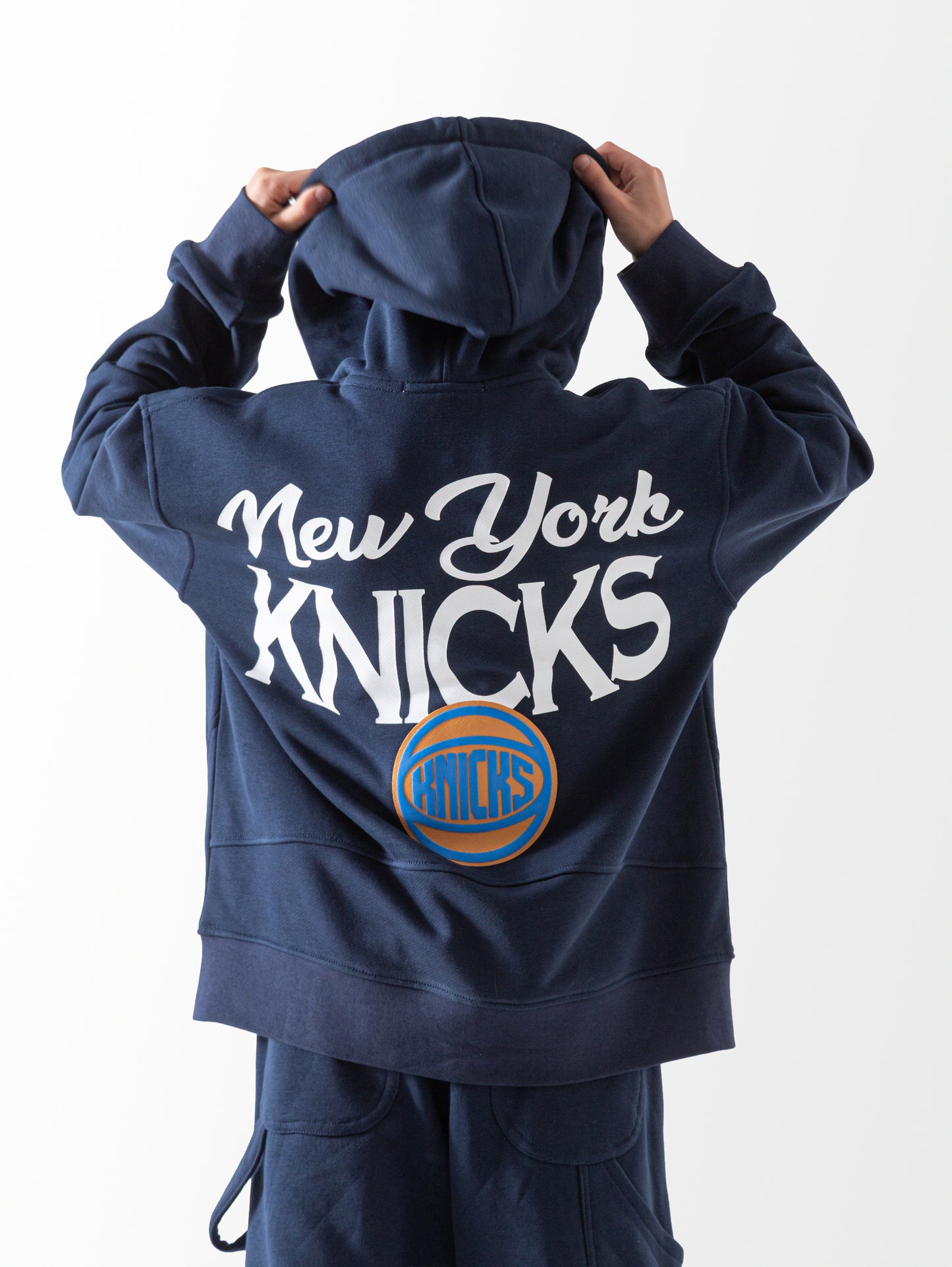 طقم كيدز اولادى خريفى نيويورك نيكس 3