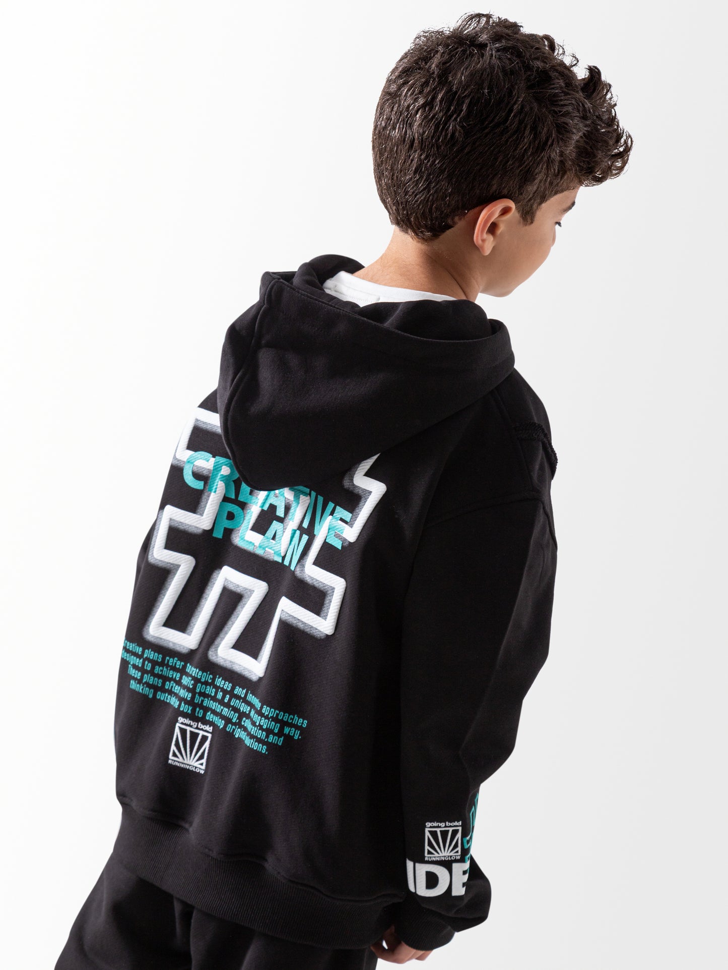 طقم كيدز اولادى خريفى كرياتيف بلان