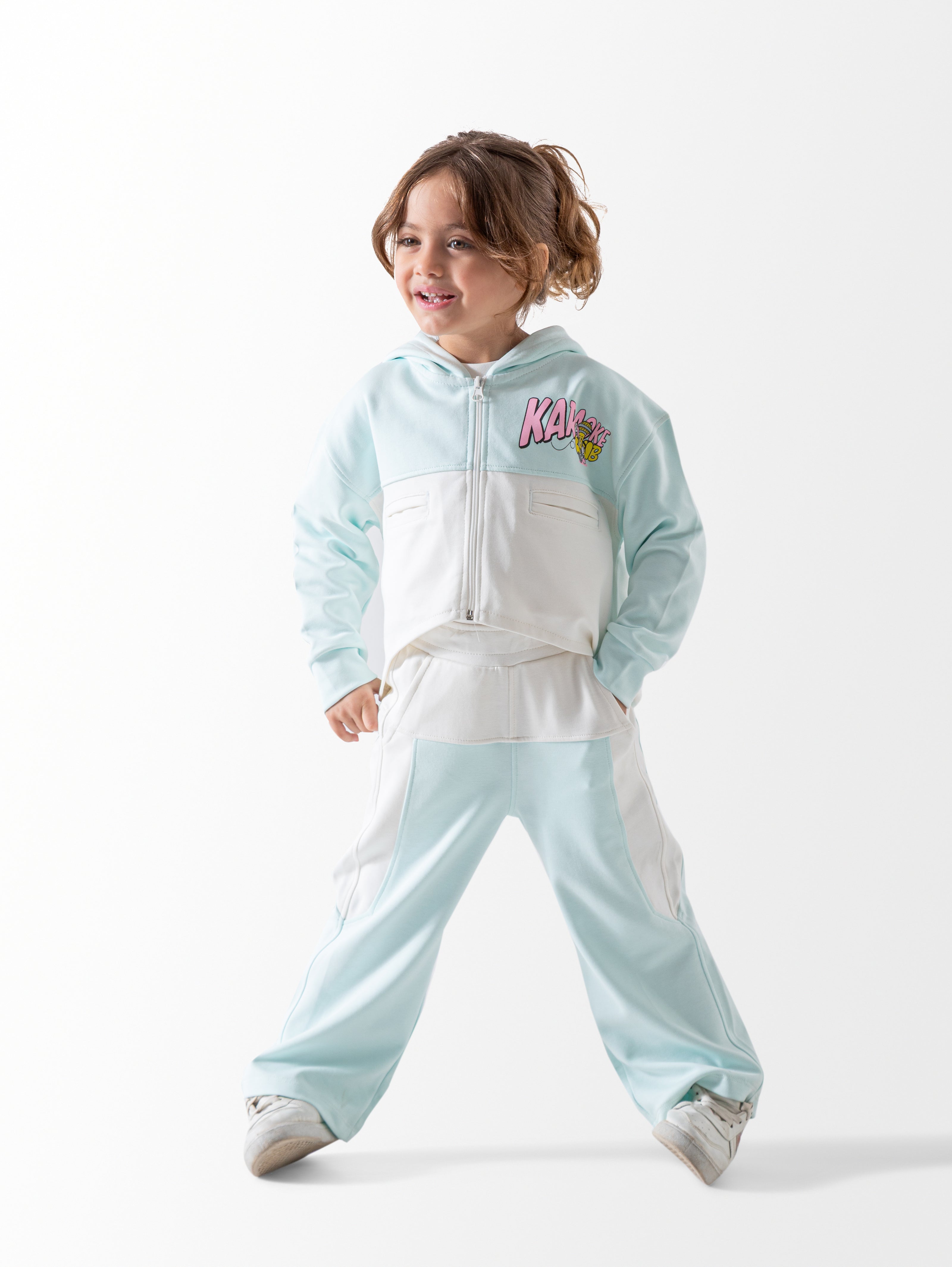 طقم كيدز بناتى خريفى كاراوكي