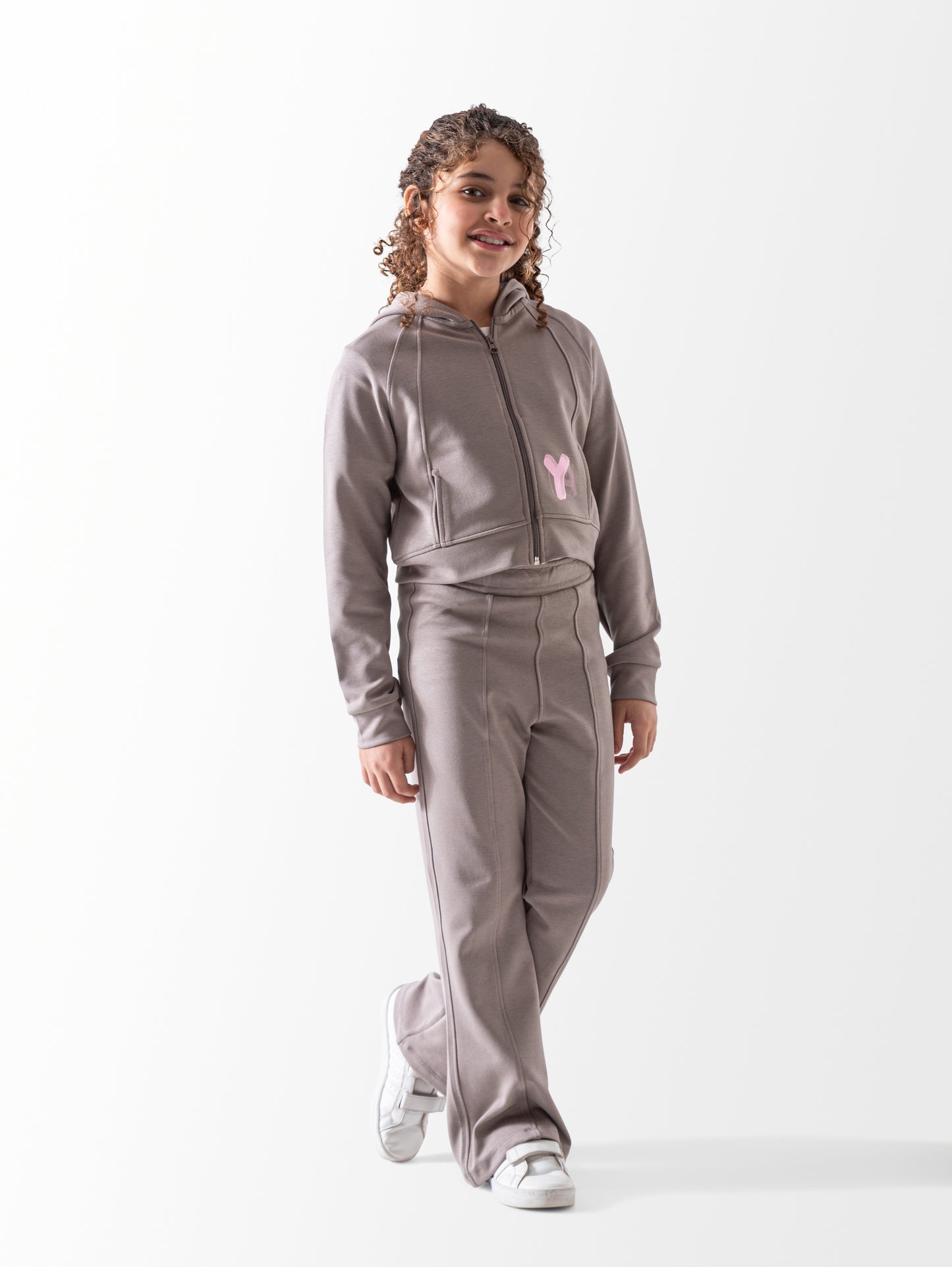 طقم كيدز بناتى خريفى إن واي سي