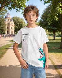 Tyrannosaurus Boys' half sleeve T-shirt
