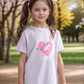 Unicorn half sleeve t-shirt for girls