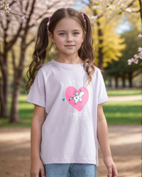 Unicorn half sleeve t-shirt for girls