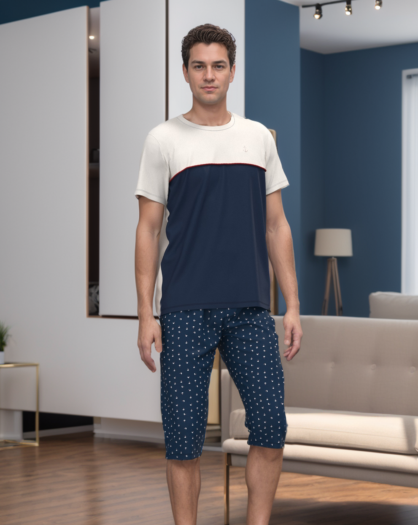 Sailor بيجاما رجالي باراسولا