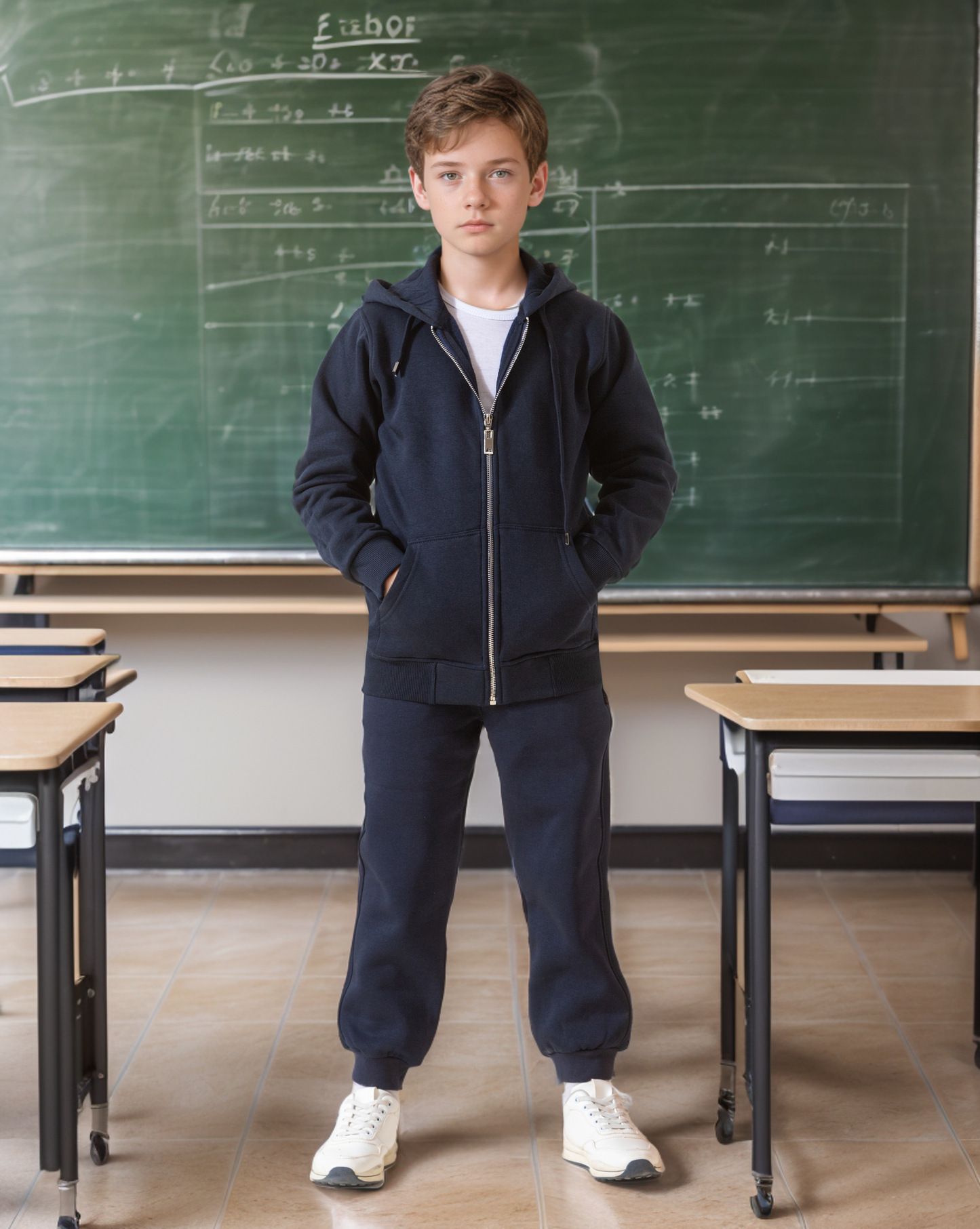 سويت شيرت بسوستة وكابشون تو اس