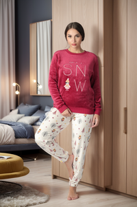 let it snow women's pajamas