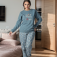 snow much love women's pajamas with sleeves