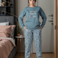 snow much love women's pajamas with sleeves
