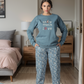 snow much love women's pajamas with sleeves