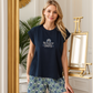SMS de Pyjamas Pour Femmes du Jour Ensoleillé Combien de Shorts Kinaires