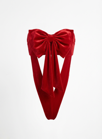 Y bikini un morceau avec un shake sur latrine