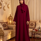 004 Women's Plain Viscose Abaya
