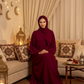 004 Women's Plain Viscose Abaya