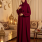 004 Women's Plain Viscose Abaya