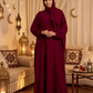 004 Women's Plain Viscose Abaya
