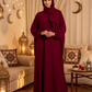 004 Women's Plain Viscose Abaya