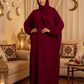 004 Women's Plain Viscose Abaya