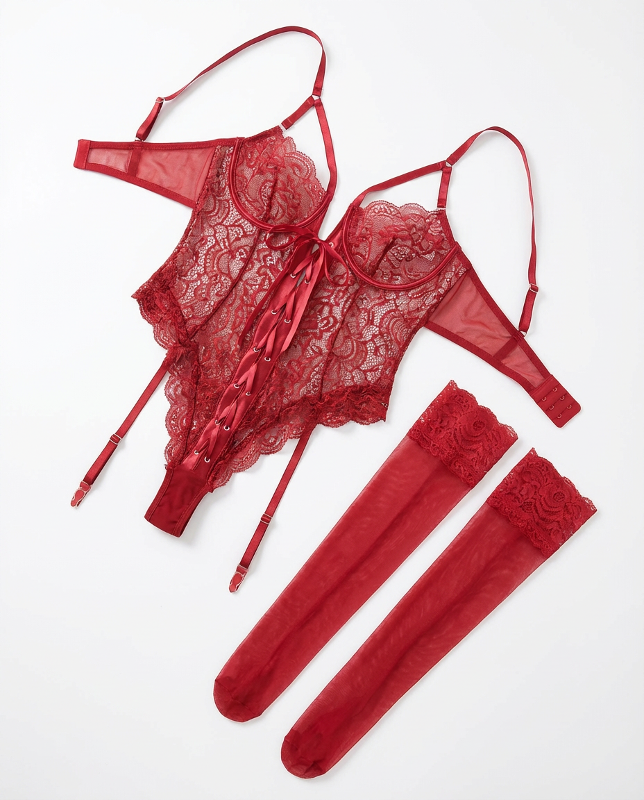 Chemise en Dentelle bs avec un coup et un lien avant