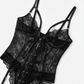Chemise en Dentelle bs avec un coup et un lien avant