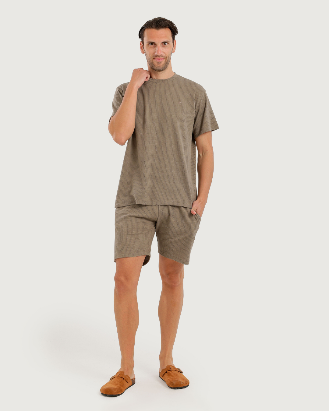 Men's Pajamas Half Sleeves with Shorts