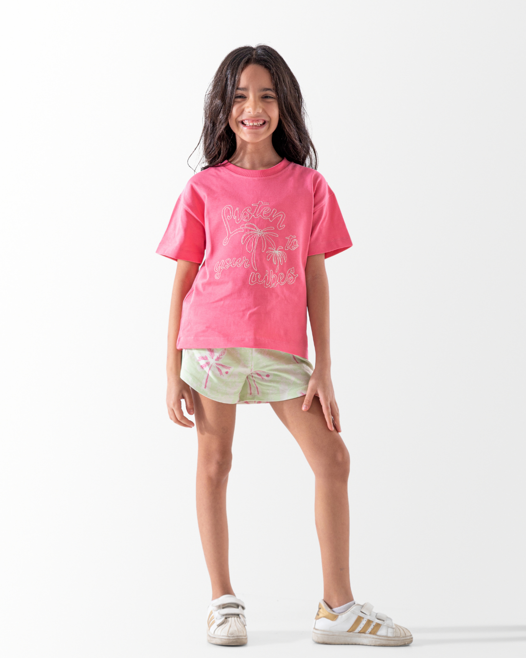 Kristen your vibes بيجاما بناتي